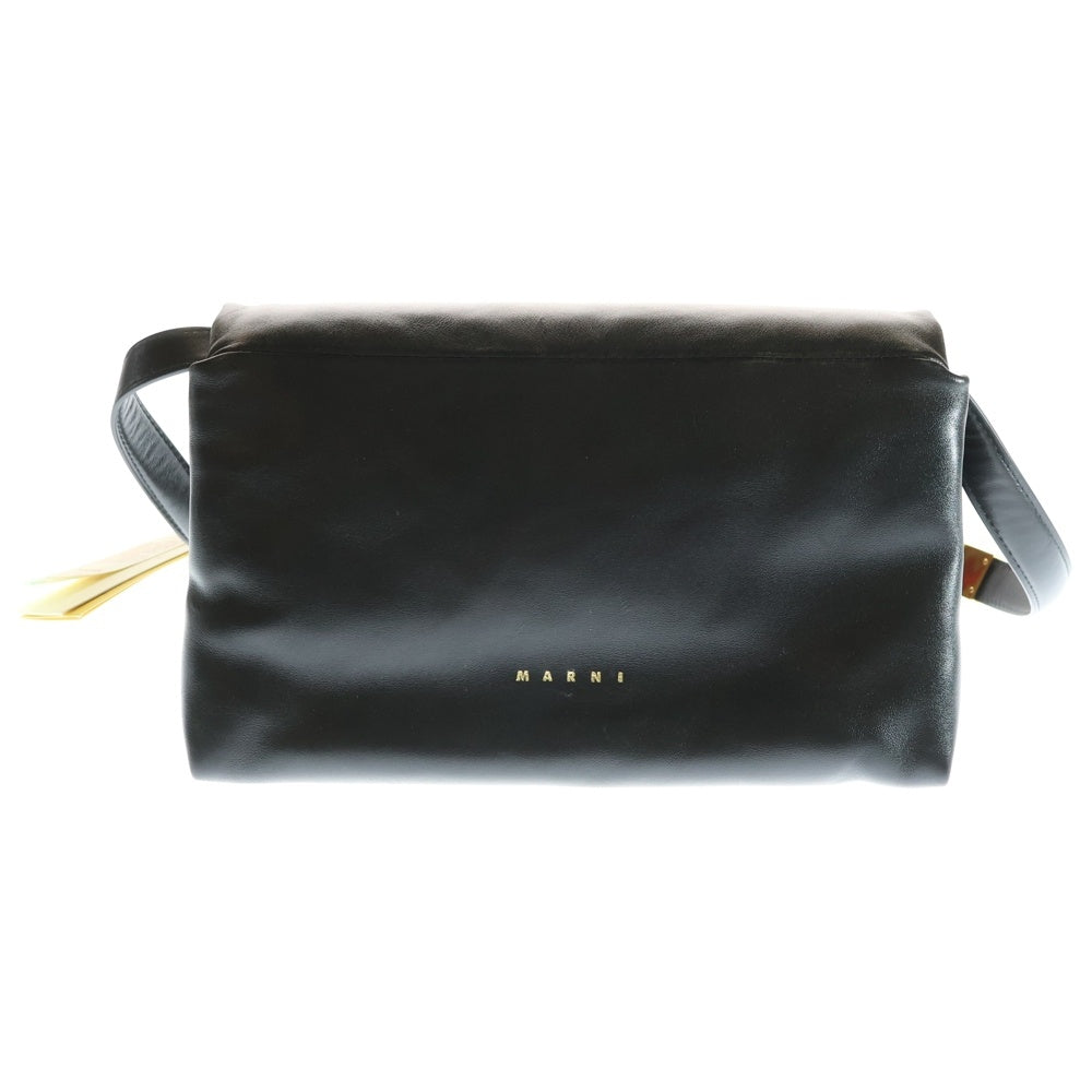 MARNI(マルニ) PRISMA SHOULDER BAG プリズマ レザーショルダーバッグ ブラック SBMP0139UO