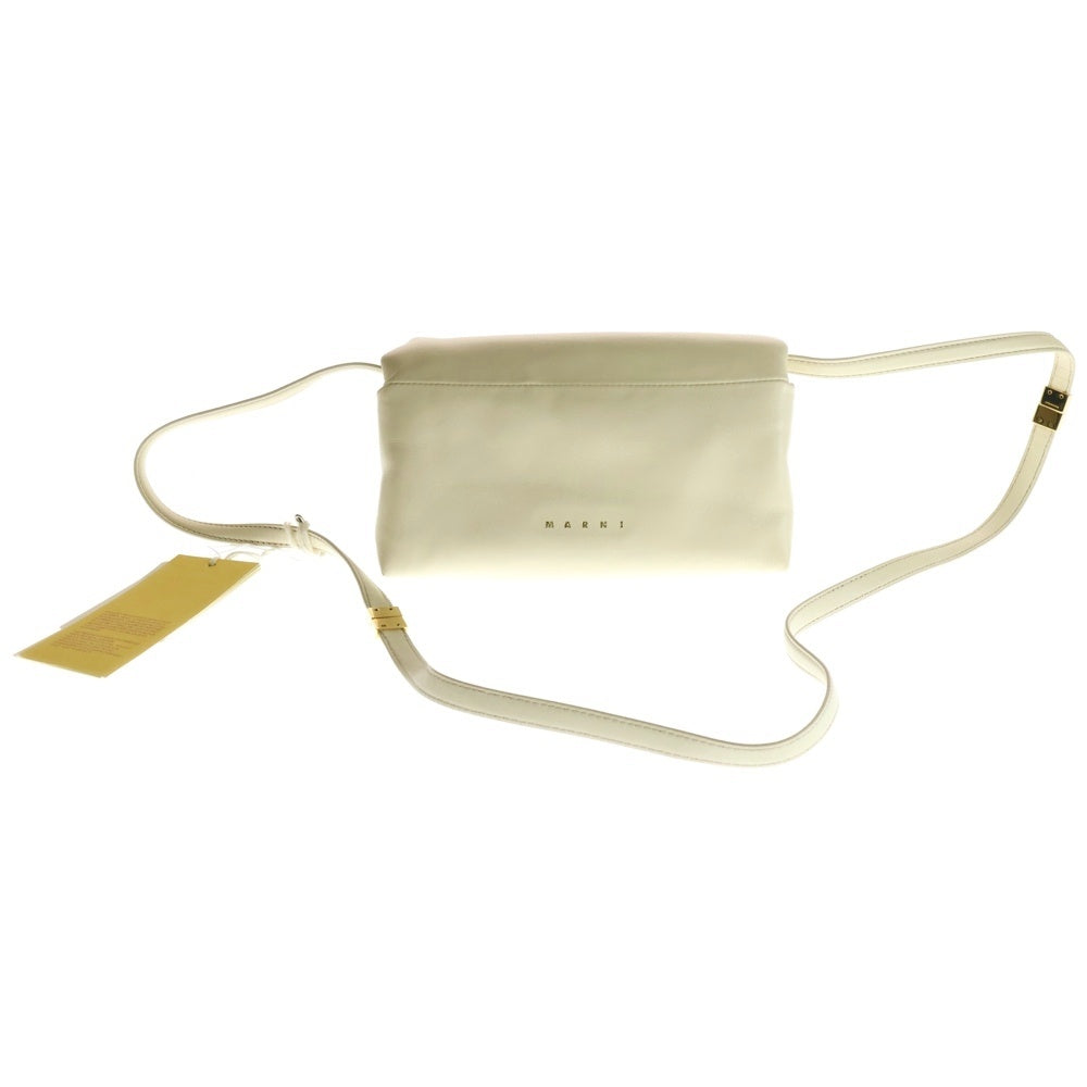 MARNI(マルニ) PRISMA SHOULDER BAG プリズマ スモール レザーショルダーバッグ ホワイト SBMP0145UO