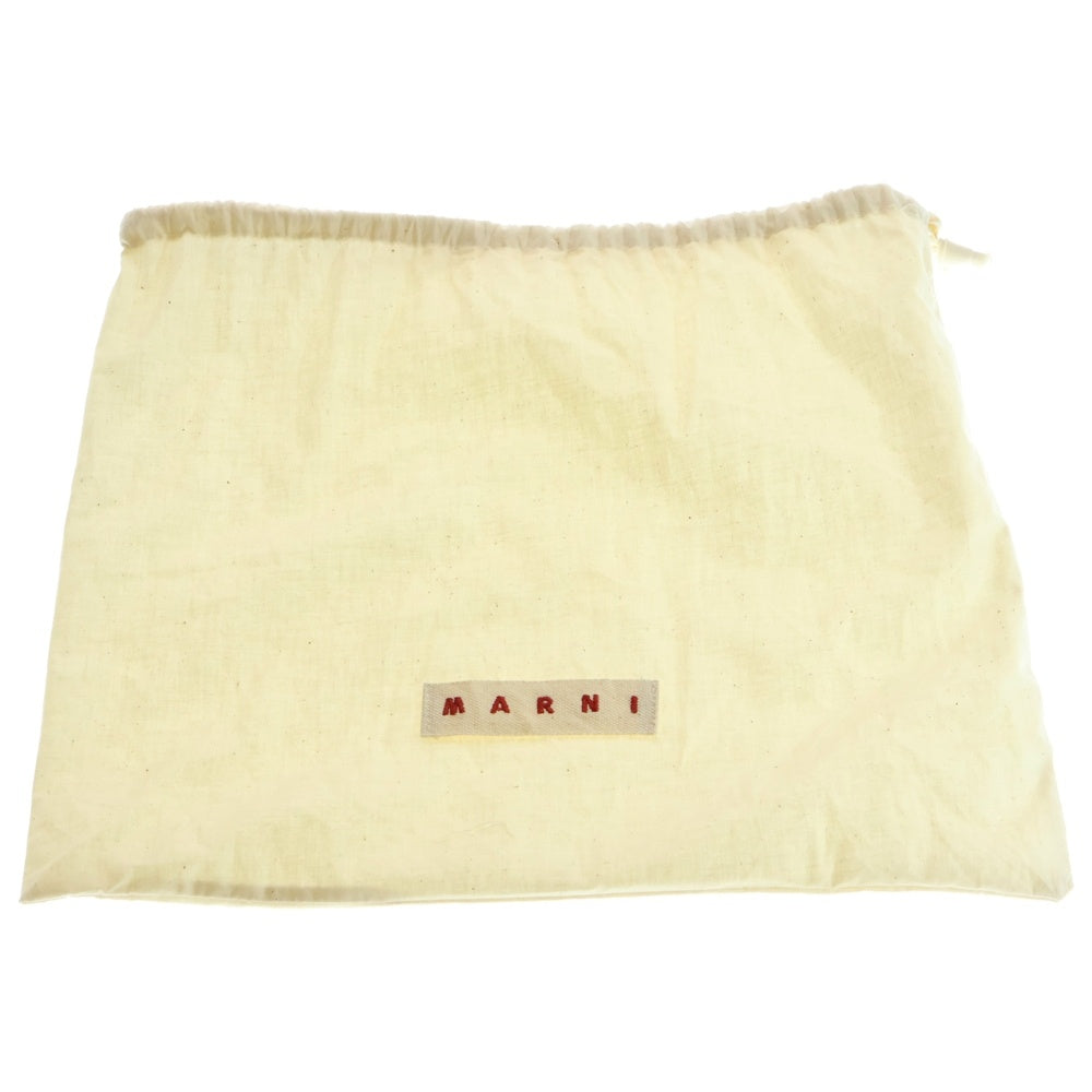 MARNI(マルニ) PRISMA SHOULDER BAG プリズマ スモール レザーショルダーバッグ ホワイト SBMP0145UO