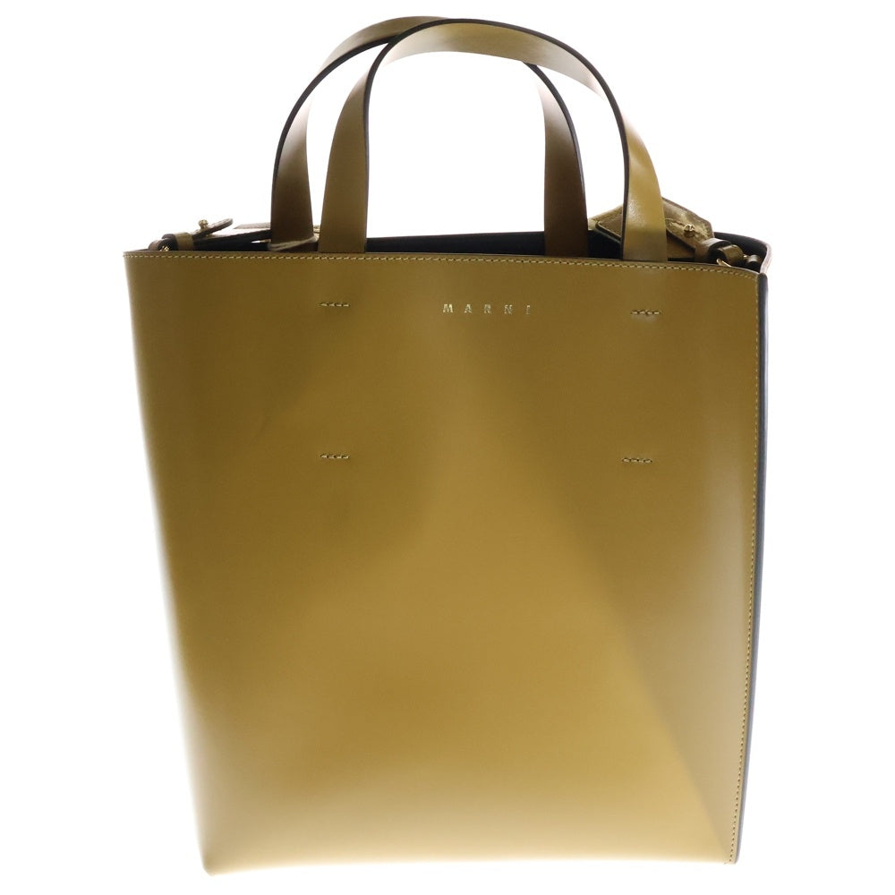 MARNI(マルニ) MUSEO BAG ショルダーバッグ トートバッグ 2WAY ブラウン SHMPV01TU0