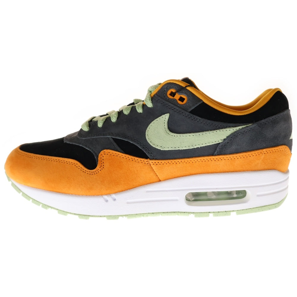 NIKE(ナイキ) AIR MAX 1 DUCK PACK HONEY DEW エアマックス1 ダックパック ハニーデュー ローカットスニーカー グレー/ブラック/オレンジ US9.5/27.5cm DZ0482-001
