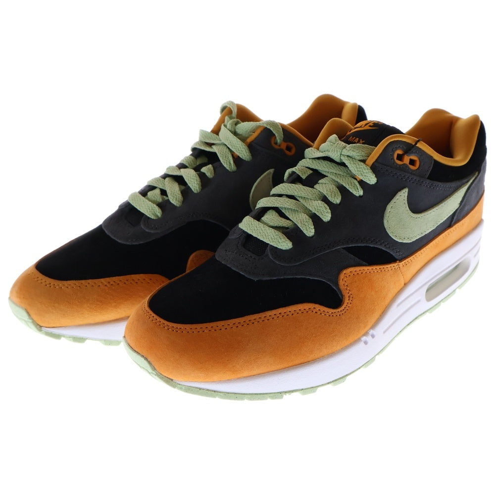 NIKE(ナイキ) AIR MAX 1 DUCK PACK HONEY DEW エアマックス1 ダックパック ハニーデュー ローカットスニーカー グレー/ブラック/オレンジ US9.5/27.5cm DZ0482-001