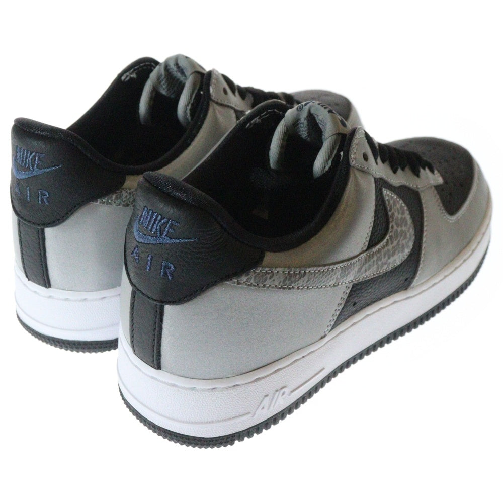 NIKE(ナイキ) AIR FORCE 1 LOW SILVER SNAKE DJ6033-001 エアフォース1 シルバースネーク ローカットスニーカー ブラック/シルバー US9.5/27.5cm DJ6033-001
