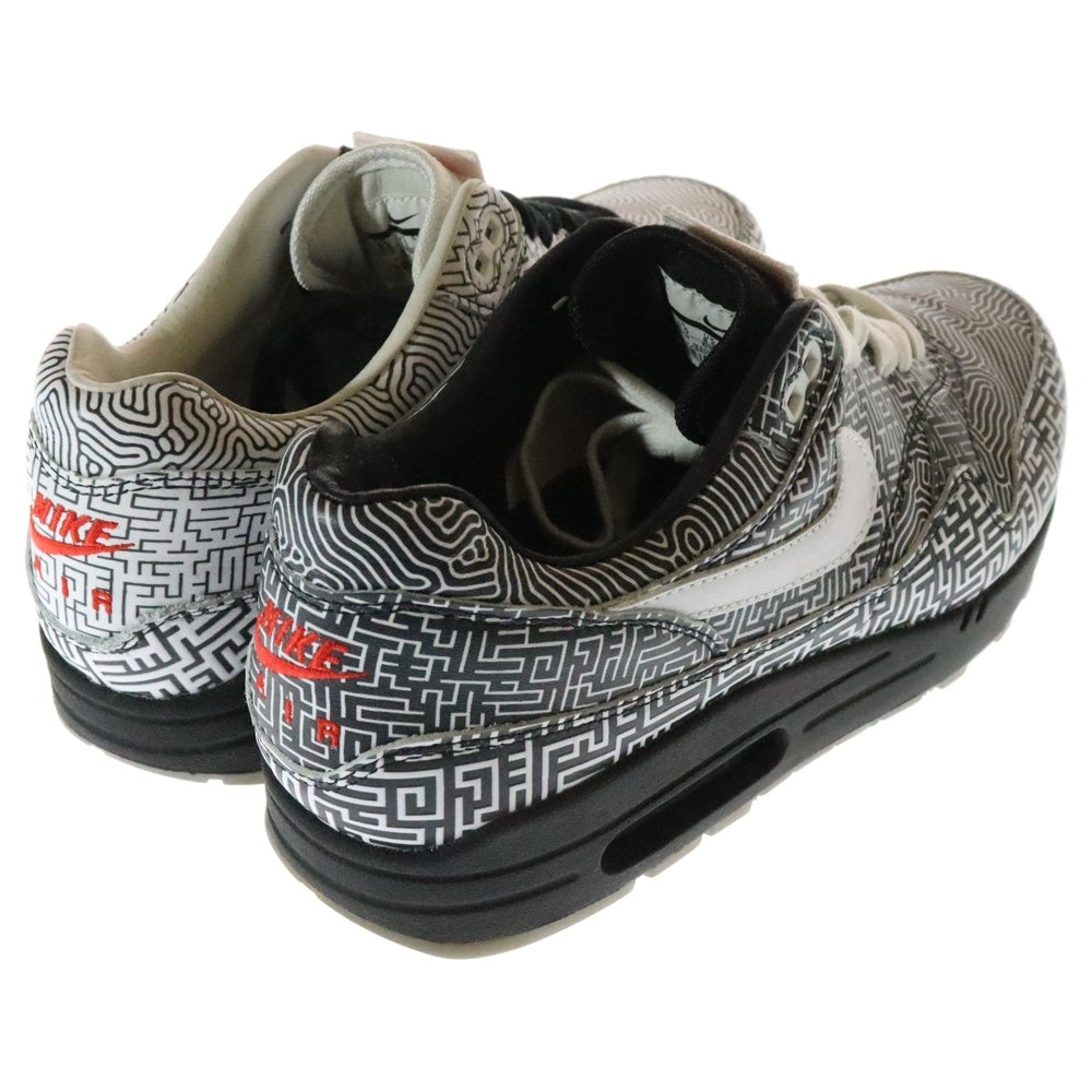 NIKE(ナイキ) AIR MAX 1 OA YT TOKYO MAZE エアマックス1 トーキョーメイズ ローカットスニーカー ホワイト/ブラック US9.5/27.5cm CI1505-001