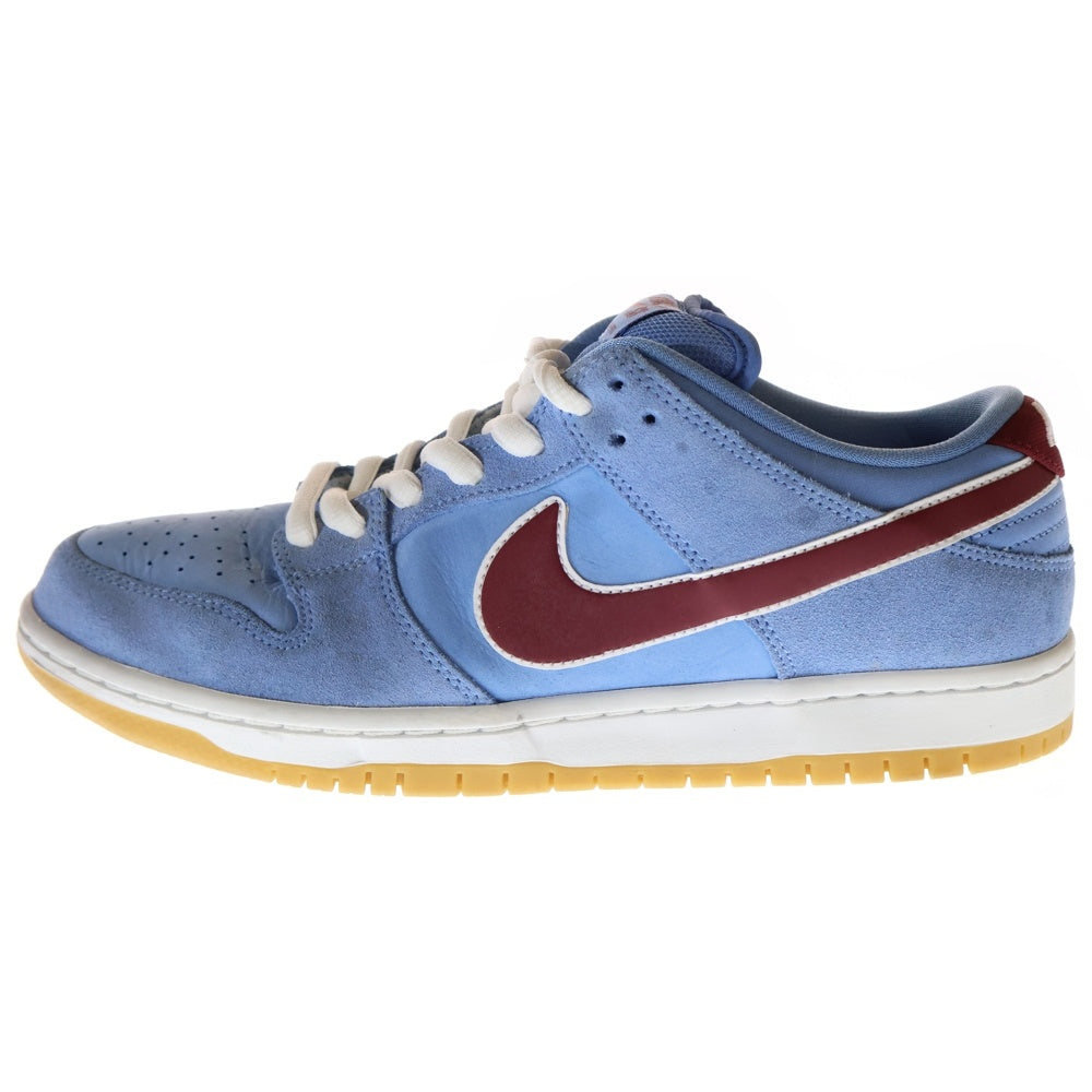 NIKE SB(ナイキエスビー) DUNK LOW PRO PHILADELPHIA PHILLIES ダンクロー プロ フィラデルフィア フィリーズ ローカットスニーカー ブルー US9.5/27.5cm DQ4040-400