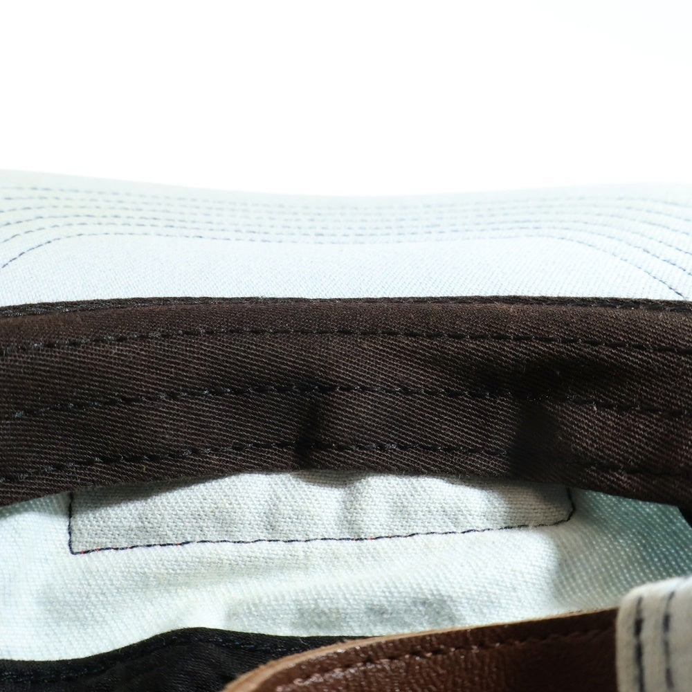 SUPREME(シュプリーム) Washed Chino Twill Camp Cap Denim ボックスロゴ ウォッシュド チノ ツイルキャンプキャップ デニム 帽子 インディゴ