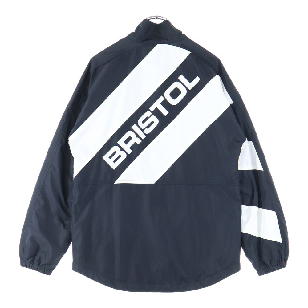 F.C.R.B./F.C.Real Bristol/FCRB(エフシーアールビー/エフシーレアルブリストル) 17AW STAND COLLAR STRIPE JACKET スタンドカラー ストライプ ジャケット FCRB-178004