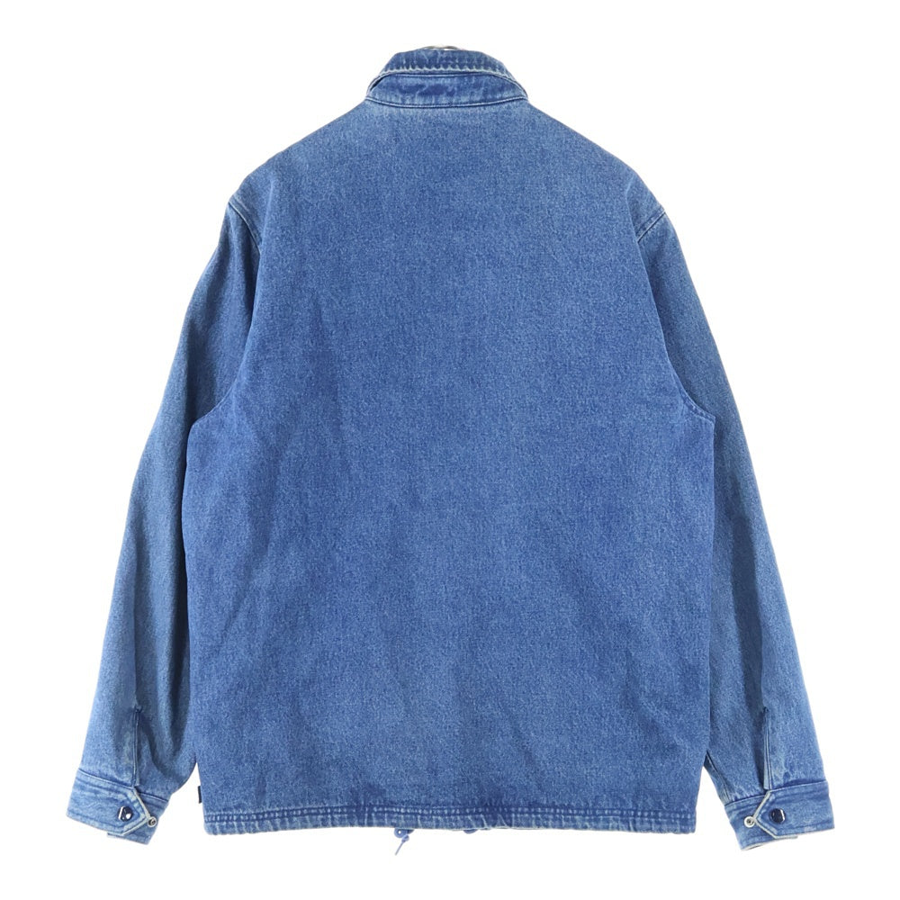 SUPREME(シュプリーム) 13AW Denim Coaches Jacket フロントロゴ刺繍 デニム コーチジャケット インディゴ