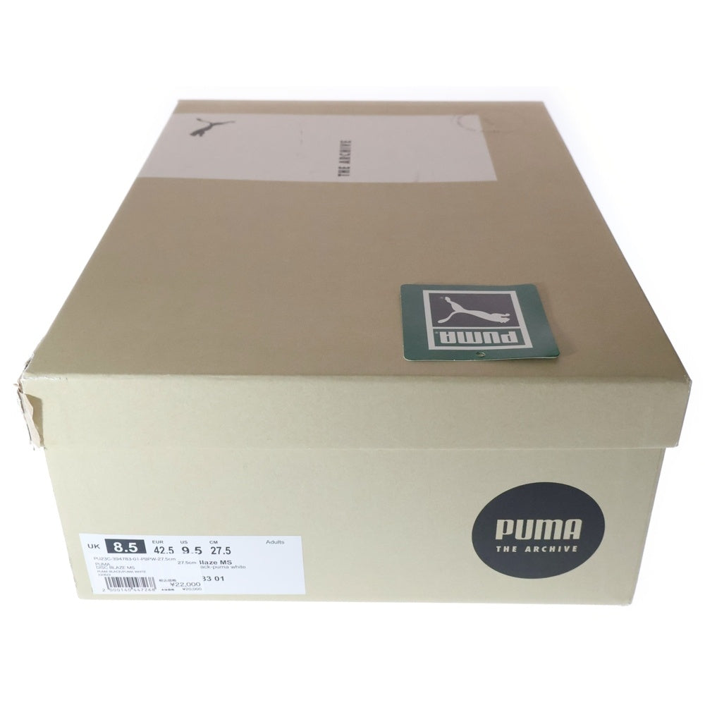 PUMA(プーマ) DISC BLAZE MS ディスク ブレイズ ローカットスニーカー ブラック US9.5/27.5cm 394783-01