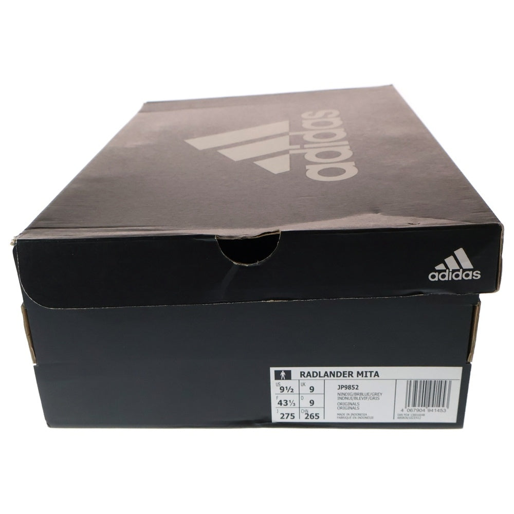 adidas(アディダス) × MITA SNEAKERS RADLANDER MITA ミタスニーカーズ ラッドランダー ミタ ハイカットスニーカー ネイビー US9.5/27.5cm JP9852