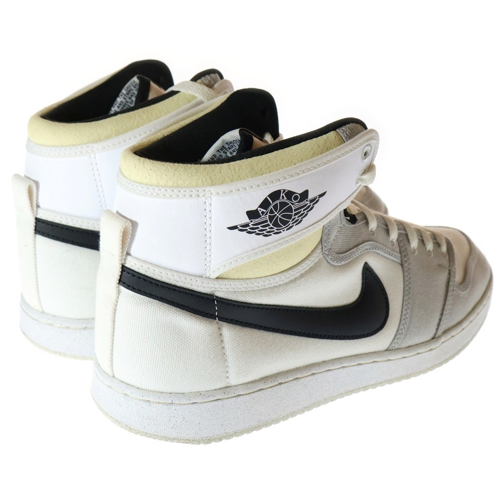 NIKE(ナイキ) AIR JORDAN 1 KO GREY FOG エアジョーダン1 グレーフォグ ハイカットスニーカー グレー/ホワイト US10/28cm DO5047-100