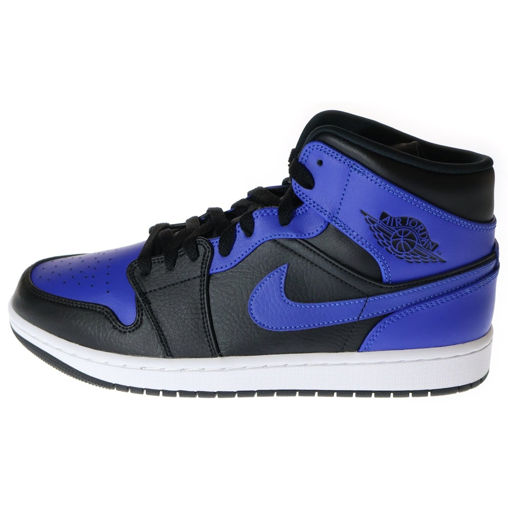 NIKE(ナイキ) AIR JORDAN 1 MID HYPER ROYAL エアジョーダン1 ハイパーロイヤル ミッドカットスニーカー ブルー/ブラック US10/28cm 554724-077
