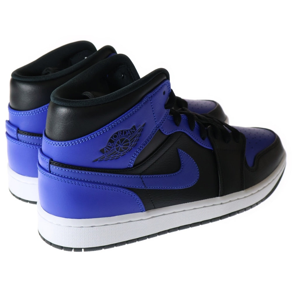 NIKE(ナイキ) AIR JORDAN 1 MID HYPER ROYAL エアジョーダン1 ハイパーロイヤル ミッドカットスニーカー ブルー/ブラック US10/28cm 554724-077