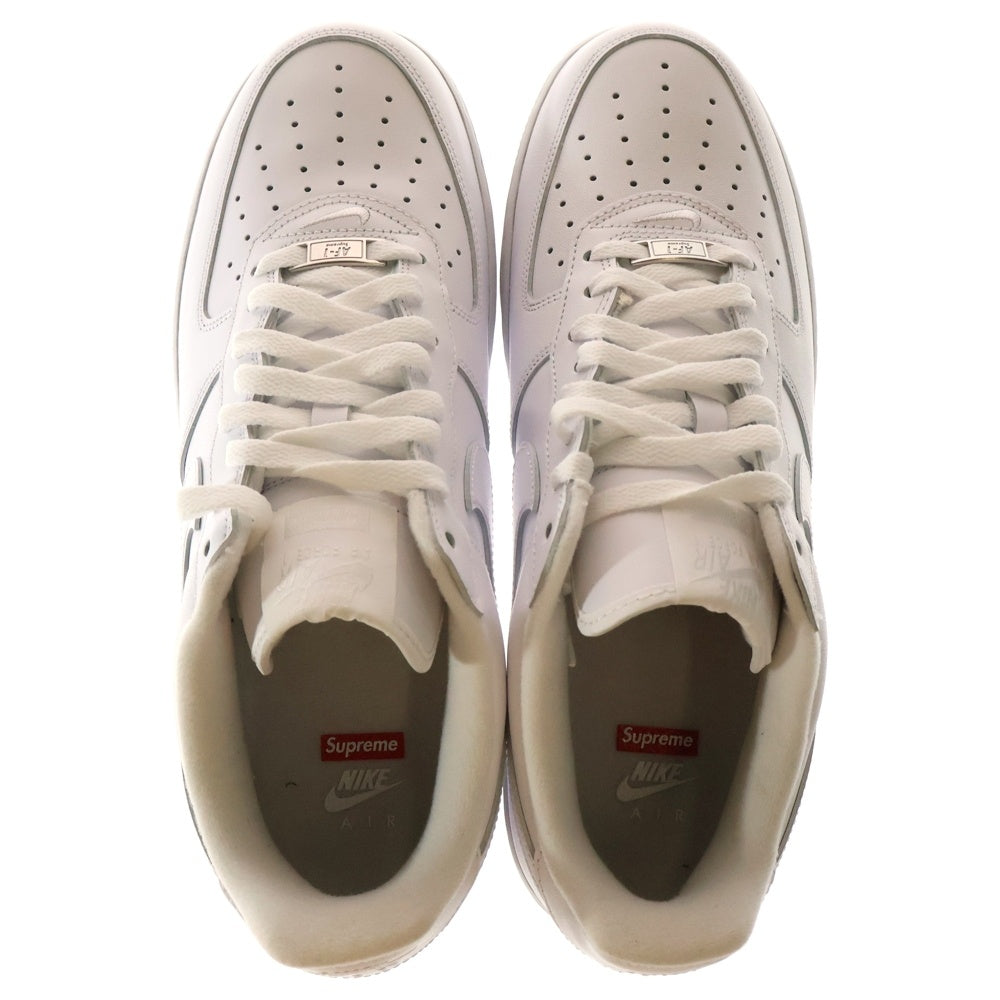 NIKE(ナイキ) ×SUPREME AIR FORCE 1 LOW シュプリーム エアフォース ローカットスニーカー ホワイト US10.5/28.5cm CU9225-100