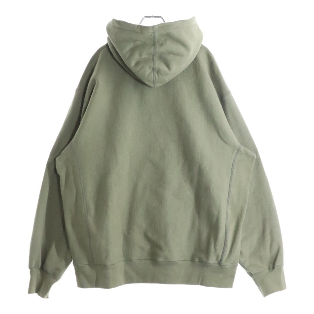 SUPREME(シュプリーム) 20AW Cross Box Logo Hooded Sweatshirt クロス ボックスロゴ スウェット プルオーバーパーカー オリーブ