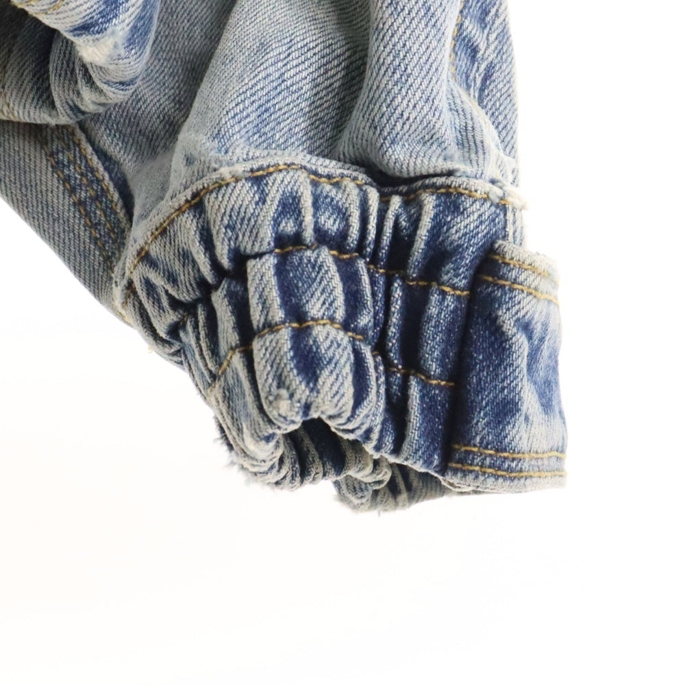 FEAR OF GOD(フィアオブゴッド) SIXTH COLLECTION シックススコレクション フロントジップ ドローコード デニムジャケット インディゴ 6S19-6017-4003