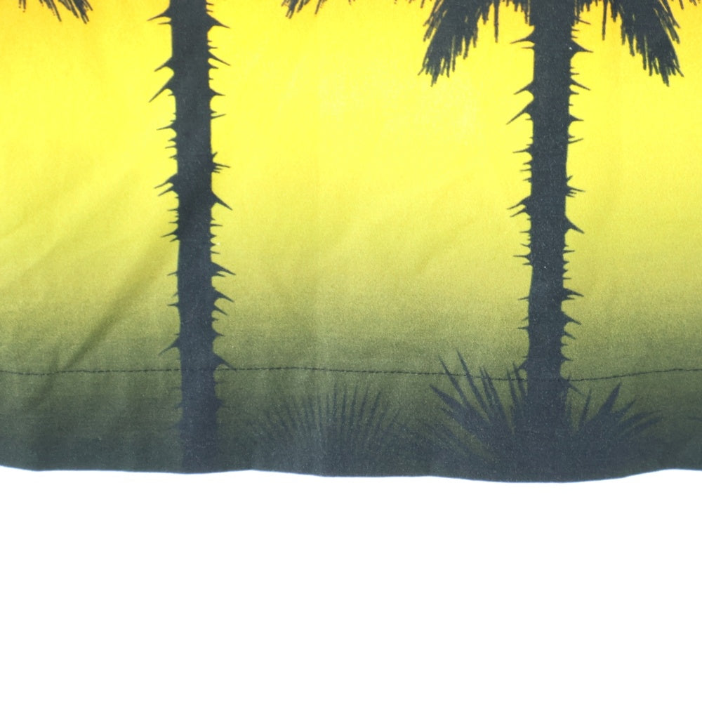 MARCELO BURLON(マルセロバーロン) グラデーションプリント ハワイアン 半袖シャツ マルチ CMGA035S18651037