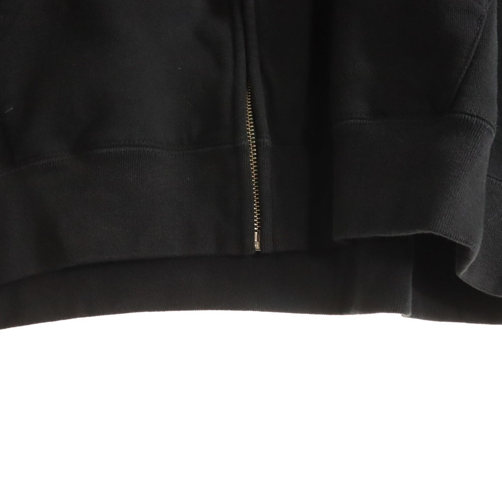 SUPREME(シュプリーム) 23AW Muta Zip Up Hoodie ムタ フロントプリント ジップアップフーディ ブラック