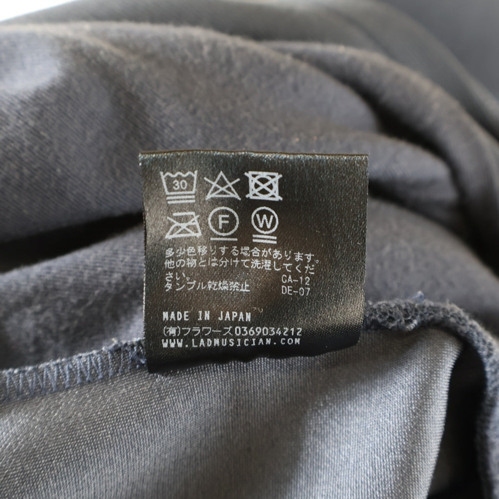 LAD MUSICIAN(ラッドミュージシャン) TRACK JACKET ジップアップ トラックジャケット ジャージ グレー 2223-604