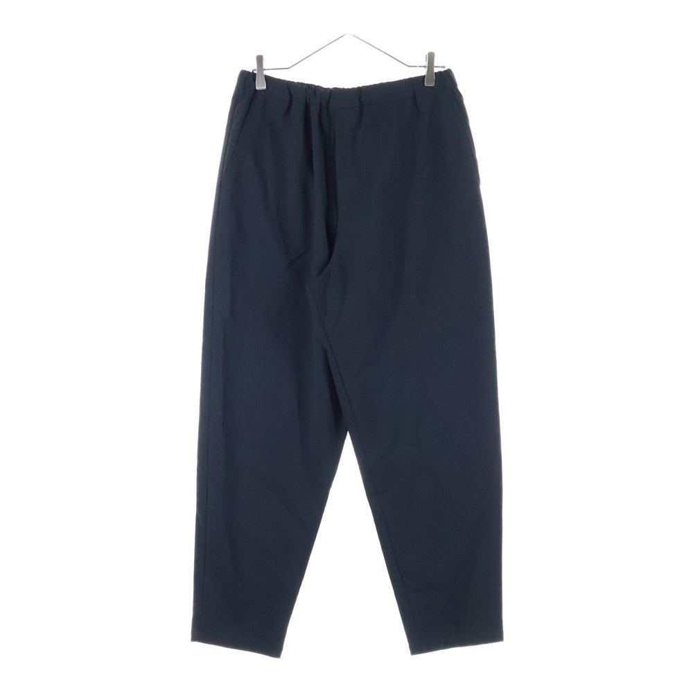 LAD MUSICIAN(ラッドミュージシャン) 21SS TROPICAL TAPERED WIDE PANTS トロピカル テーパード ワイドパンツ ブラック 2121-509