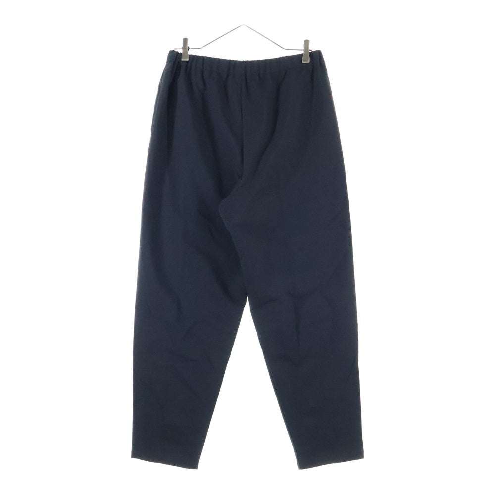LAD MUSICIAN(ラッドミュージシャン) 21SS TROPICAL TAPERED WIDE PANTS トロピカル テーパード ワイドパンツ ブラック 2121-509