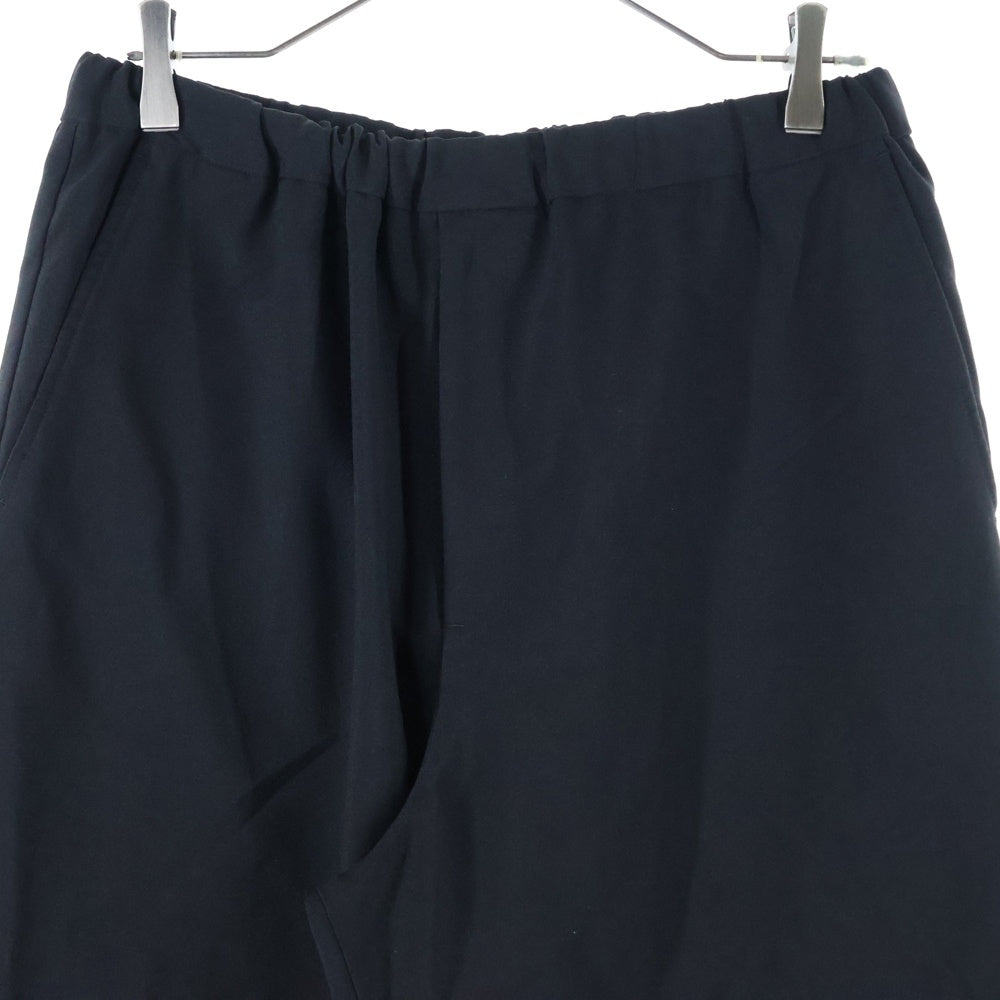 LAD MUSICIAN(ラッドミュージシャン) 21SS TROPICAL TAPERED WIDE PANTS トロピカル テーパード ワイドパンツ ブラック 2121-509