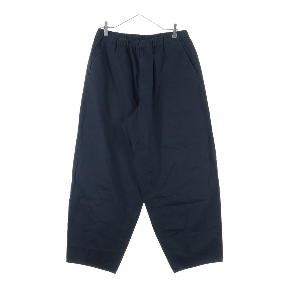 LAD MUSICIAN(ラッドミュージシャン) 21SS ビッグシルエット ワイドパンツ ブラック 2121-510