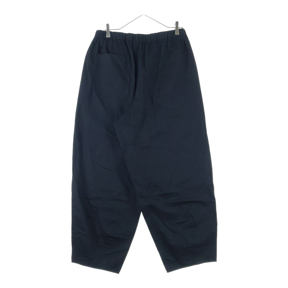 LAD MUSICIAN(ラッドミュージシャン) 21SS ビッグシルエット ワイドパンツ ブラック 2121-510