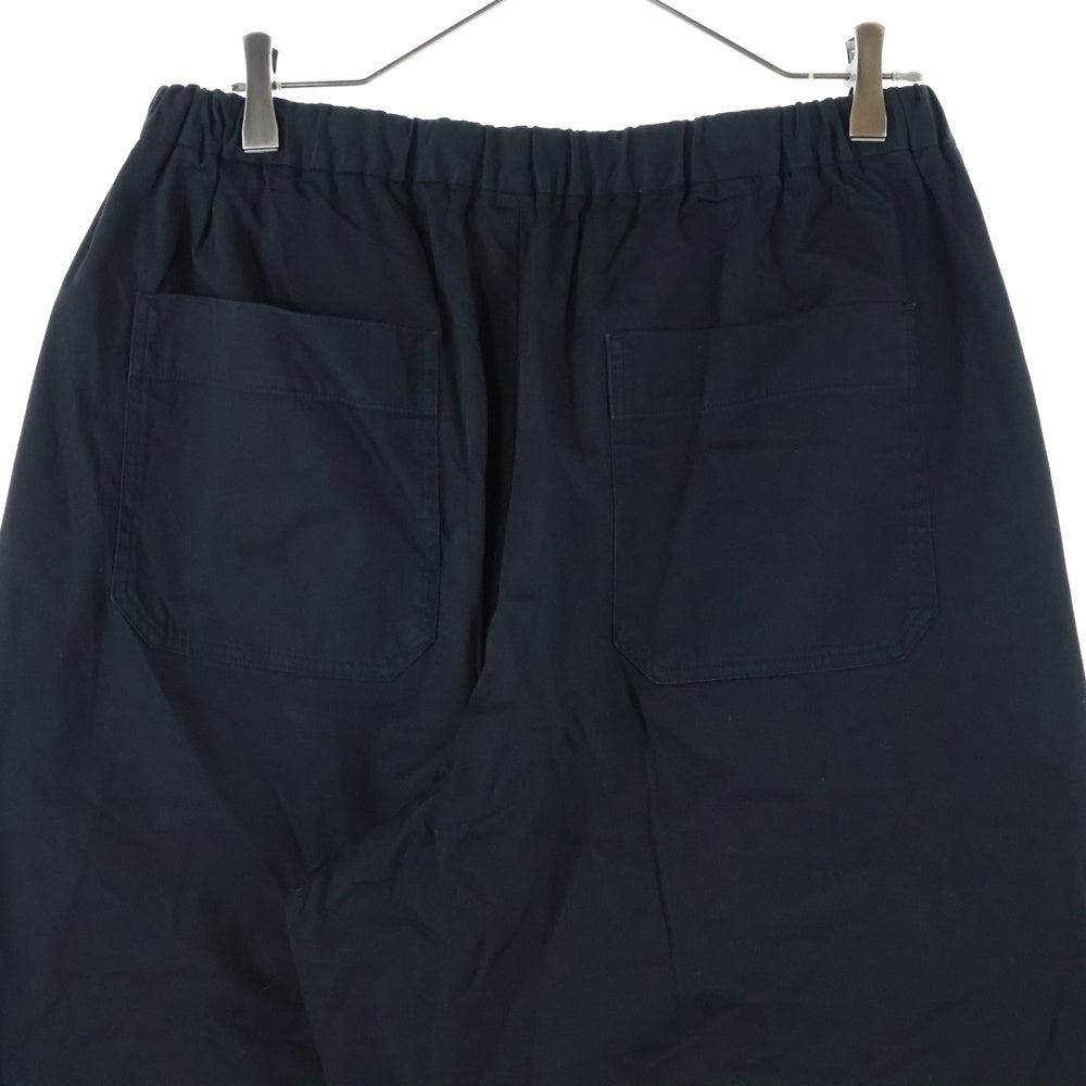 LAD MUSICIAN(ラッドミュージシャン) 21SS ビッグシルエット ワイドパンツ ブラック 2121-510