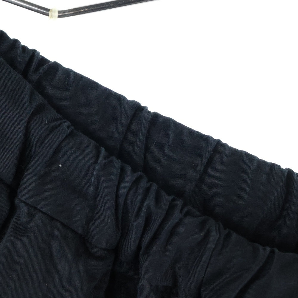 LAD MUSICIAN(ラッドミュージシャン) 21SS ビッグシルエット ワイドパンツ ブラック 2121-510