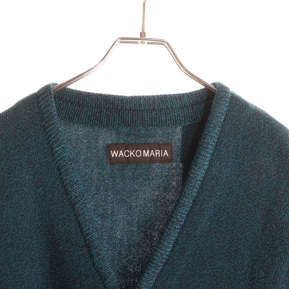 WACKO MARIA(ワコマリア) 25SS CLASSIC KNIT CARDIGAN クラシック ニット カーディガン グリーン 25SS-WMK-KN02