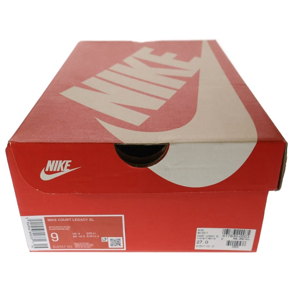 NIKE(ナイキ) COURT LEGACY SL コート レガシー ローカットスニーカー ホワイト US9/27cm DJ2517-101