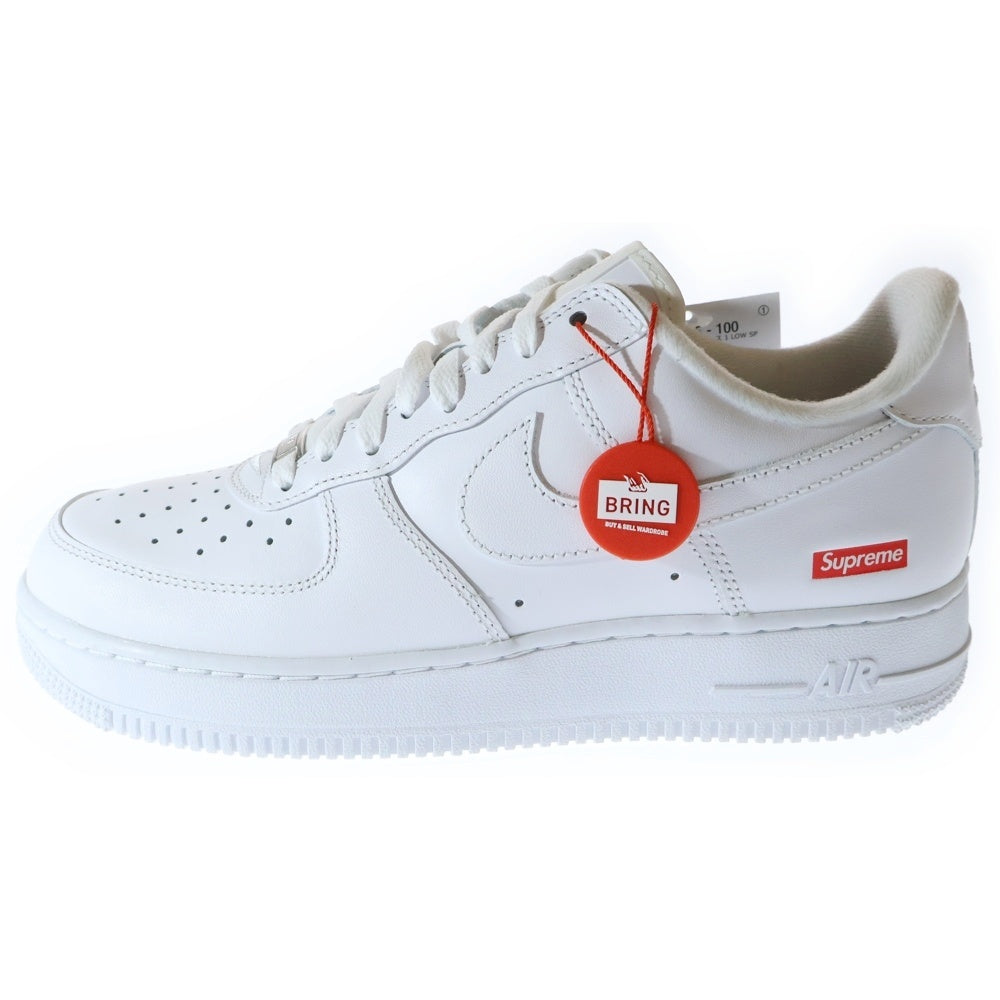 NIKE(ナイキ) ×SUPREME AIR FORCE 1 LOW シュプリーム エア フォース 1 ローカットスニーカー ホワイト US8.5/26.5cm CU9225-100
