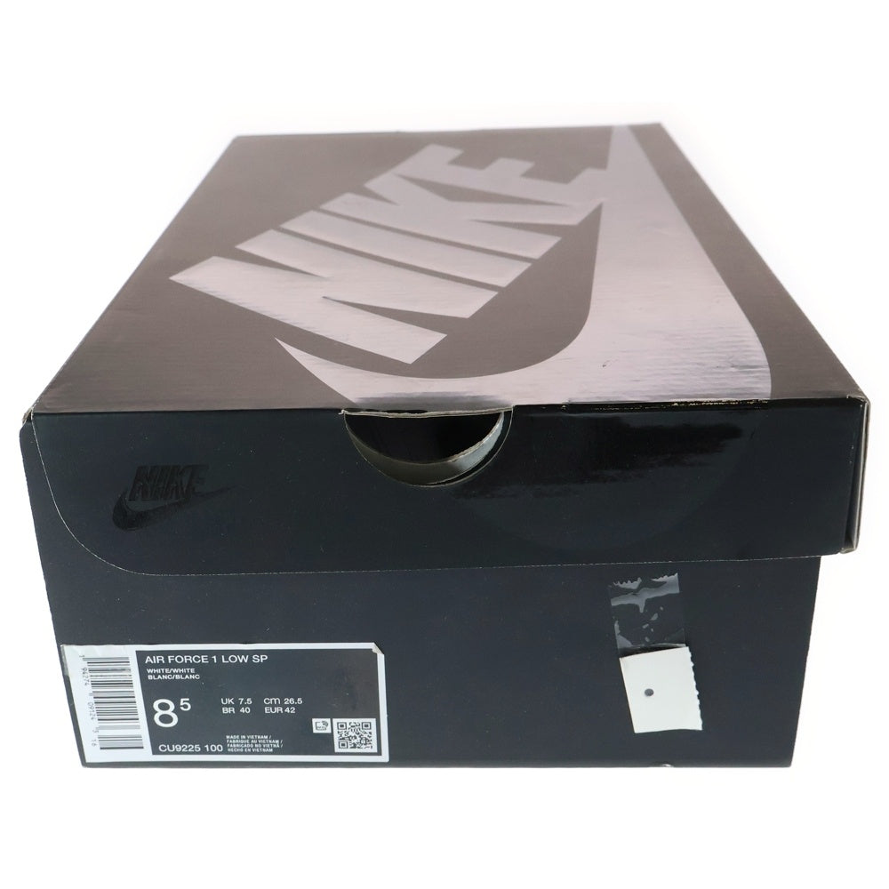 NIKE(ナイキ) ×SUPREME AIR FORCE 1 LOW シュプリーム エア フォース 1 ローカットスニーカー ホワイト US8.5/26.5cm CU9225-100