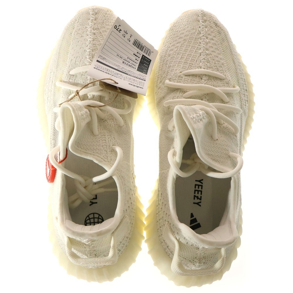 adidas(アディダス) YEEZY BOOST 350 V2 BONE イージーブースト ボーン ローカットスニーカー ホワイト US9/27cm HQ6316