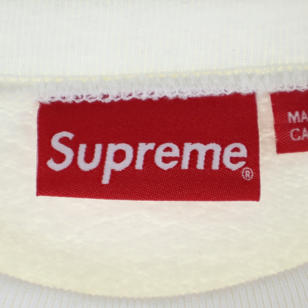SUPREME(シュプリーム) 20SS Kanji Logo Crewneck 漢字ロゴ クルーネック スウェットトレーナー ホワイト