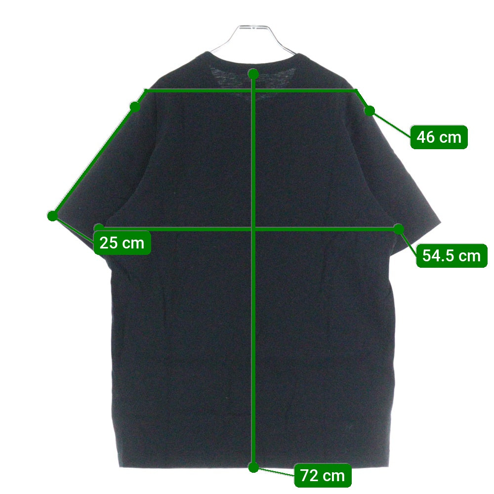 SUPREME(シュプリーム) 19AW Flame S/S Top フレイムロゴ クルーネック 半袖Tシャツ カットソー ブラック