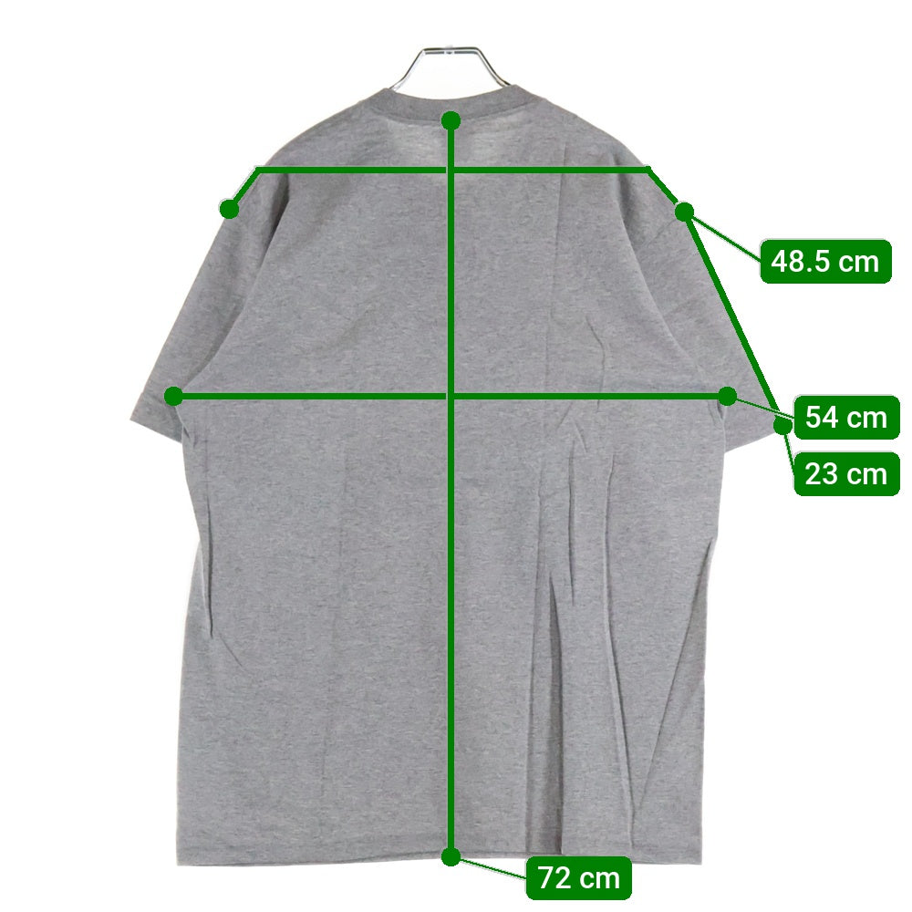 SUPREME(シュプリーム) 19SS Fronts Tee グリル ロゴプリント クルーネック半袖Tシャツ カットソー グレー
