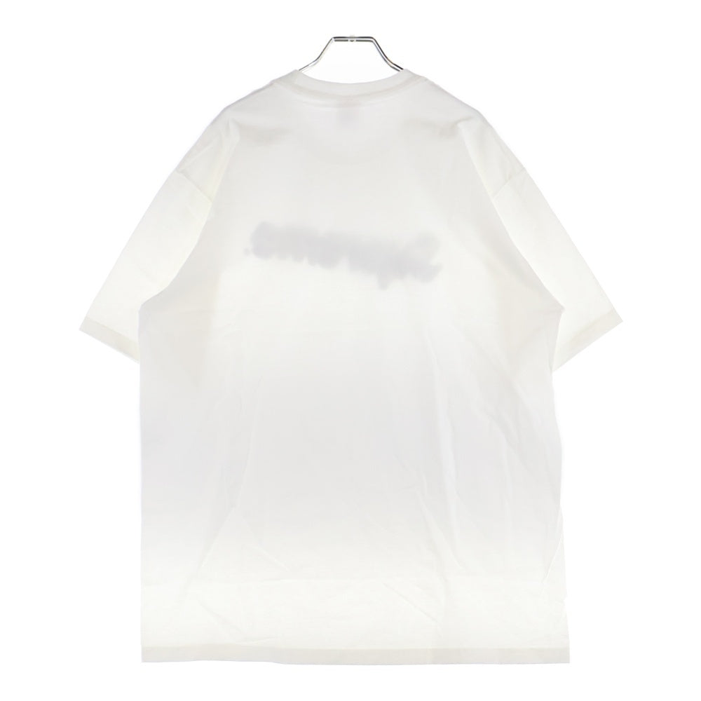 SUPREME(シュプリーム) 20SS Chrome Logo Tee クローム ロゴプリント クルーネック半袖Tシャツ カットソー ホワイト