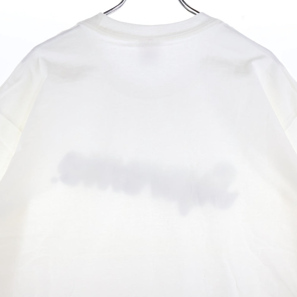 SUPREME(シュプリーム) 20SS Chrome Logo Tee クローム ロゴプリント クルーネック半袖Tシャツ カットソー ホワイト