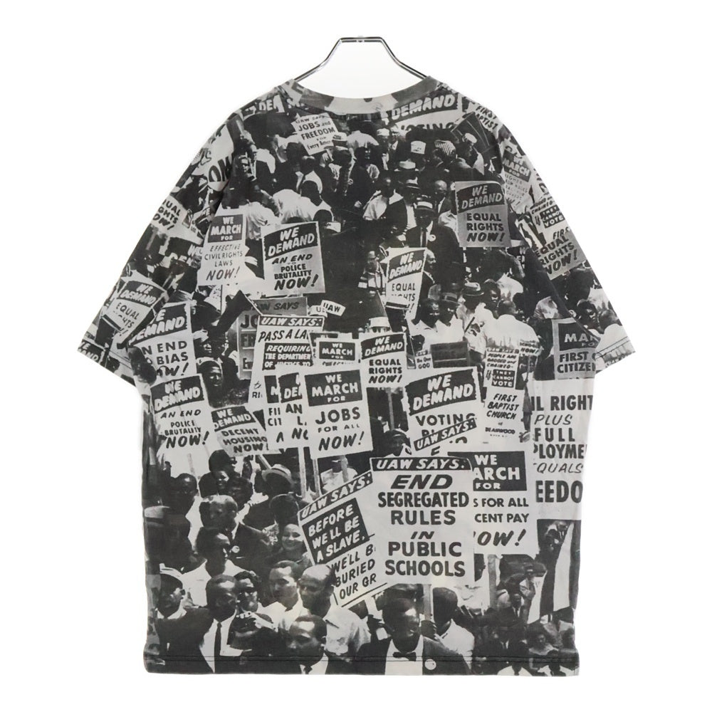 KITH(キス) MARCH ON WASHINGTON TEE キング牧師 ワシントン大行進 プリント 半袖Tシャツ ホワイト/ブラック