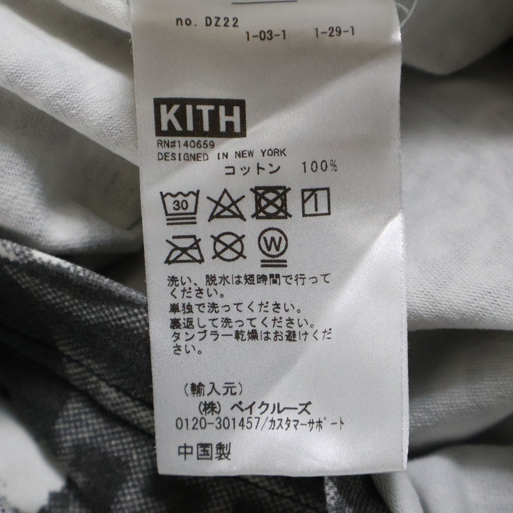 KITH(キス) MARCH ON WASHINGTON TEE キング牧師 ワシントン大行進 プリント 半袖Tシャツ ホワイト/ブラック