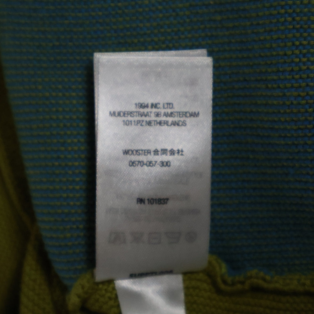 SUPREME(シュプリーム) 22SS Stripe Button Up Polo ストライプ ボタンアップ コットン ニット ポロ 半袖ポロシャツ ストライプ マルチ