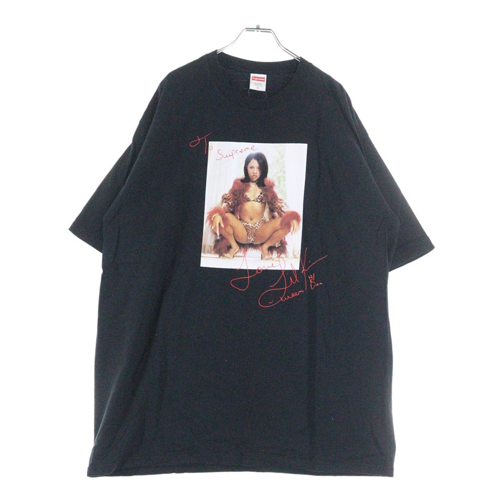 SUPREME(シュプリーム) 22SS Lil Kim Tee リル・キム フォトプリント クルーネック 半袖Tシャツ カットソー ブラック