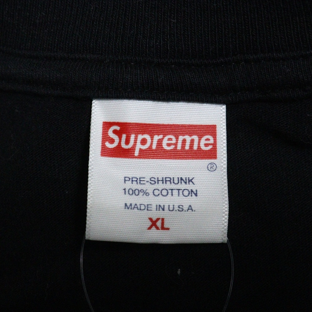 SUPREME(シュプリーム) 22SS Lil Kim Tee リル・キム フォトプリント クルーネック 半袖Tシャツ カットソー ブラック