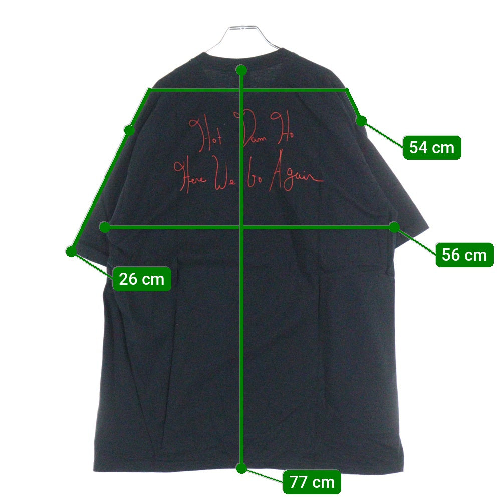 SUPREME(シュプリーム) 22SS Lil Kim Tee リル・キム フォトプリント クルーネック 半袖Tシャツ カットソー ブラック