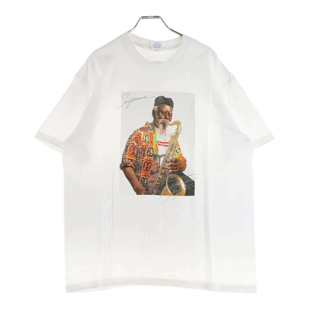 SUPREME(シュプリーム) 20AW Pharoah Sanders Tee ファラオ サンダース フォトプリント クルーネック 半袖Tシャツ カットソー ホワイト