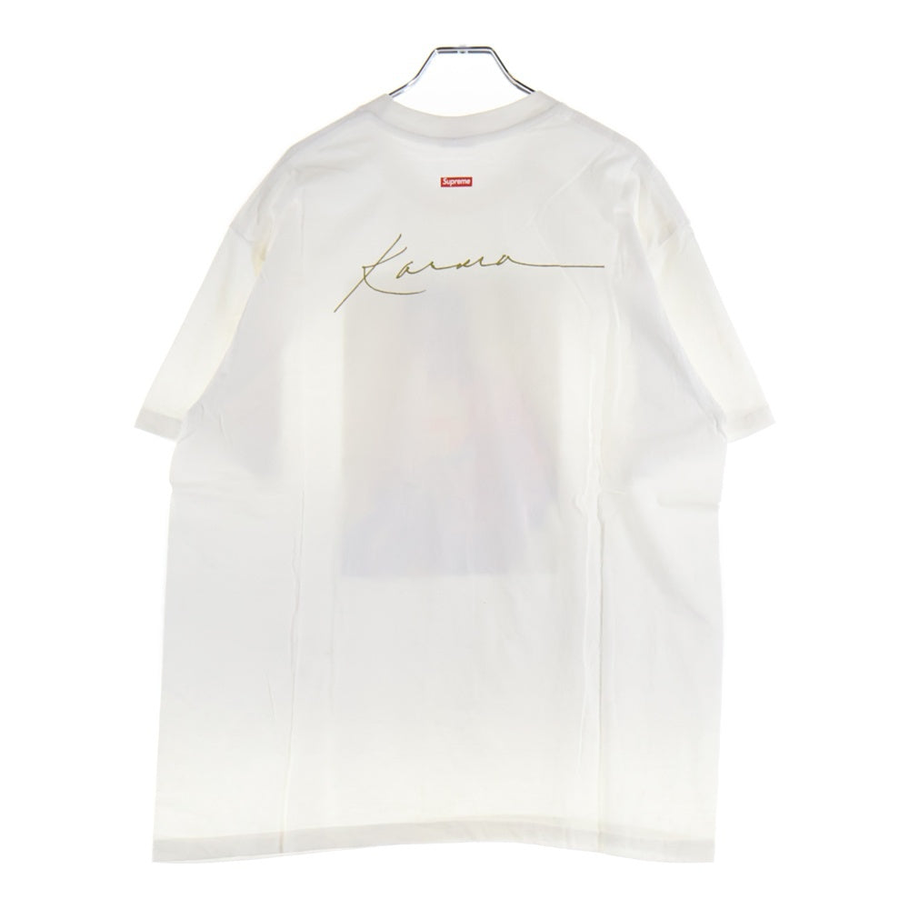 SUPREME(シュプリーム) 20AW Pharoah Sanders Tee ファラオ サンダース フォトプリント クルーネック 半袖Tシャツ カットソー ホワイト