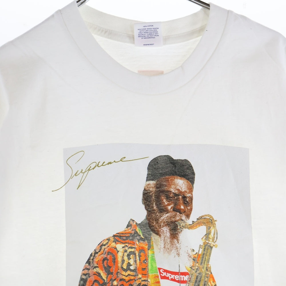 SUPREME(シュプリーム) 20AW Pharoah Sanders Tee ファラオ サンダース フォトプリント クルーネック 半袖Tシャツ カットソー ホワイト