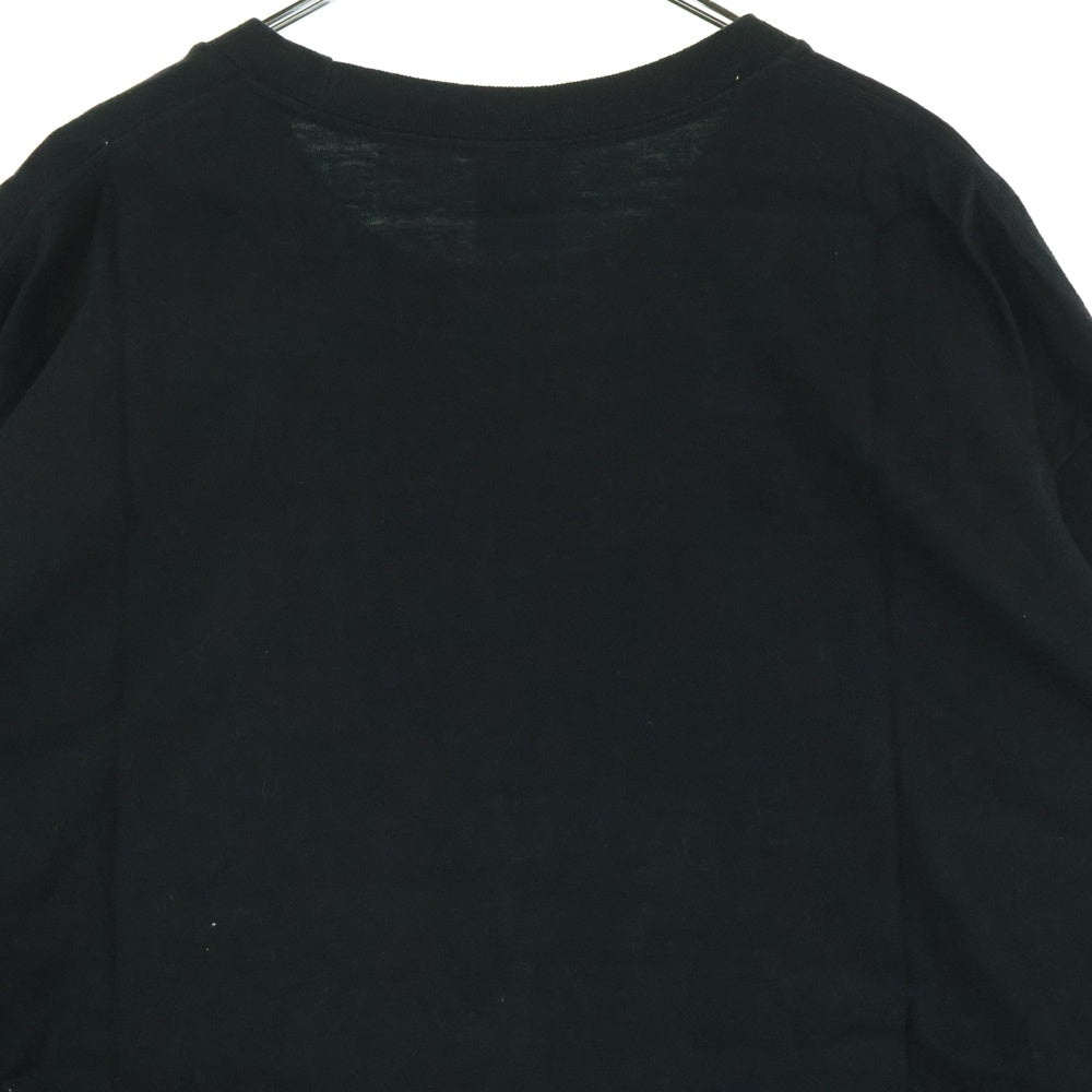 SUPREME(シュプリーム) 21AW ×Thrasher Skyline Tee スラッシャー スカイライン ロゴプリント クルーネック半袖Tシャツ カットソー ブラック
